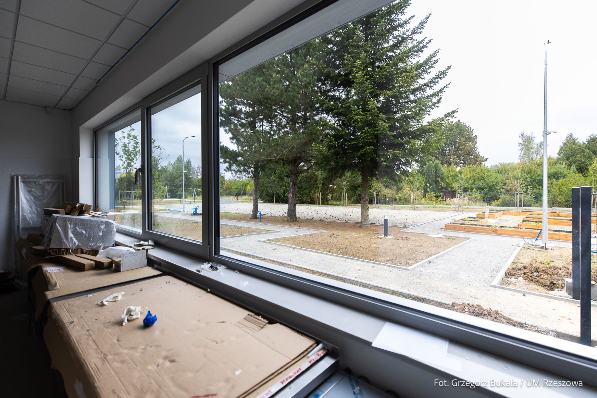 zdjęcie z budowy żłobka przy ul. Jachowicza w Rzeszowie, fot. Grzegorz Bukała, Urząd Miasta Rzeszowa